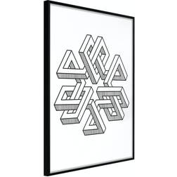 Arkiio Affisch Geometric Clover [Poster] 20x30 Poster